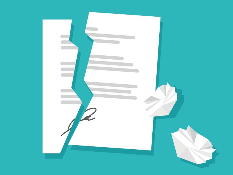 Résiliation contrat de séjour